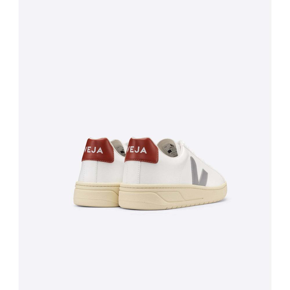 παπουτσια γυναικεια Veja URCA CWL White/Red/Grey | GR 569HAP